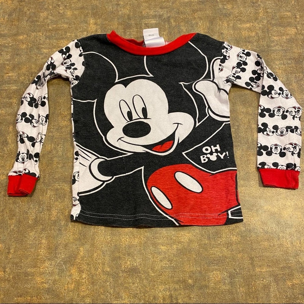 Disney Mickey Mouse Pajama Top Boys' Size 4T - Picture 1 of 4